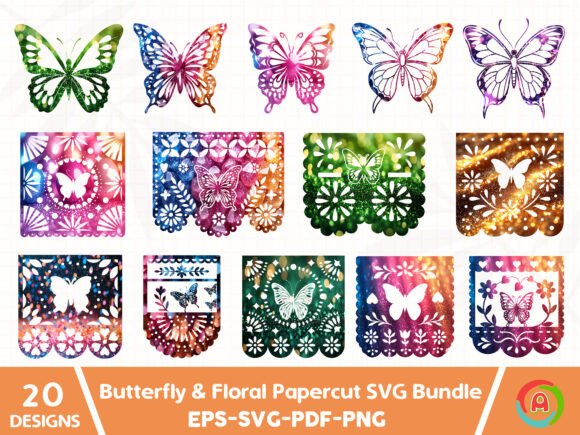 Butterfly Floral Papercut SVG Bundle Review