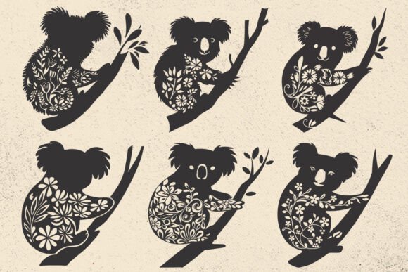 Floral Koala SVG Bundle File: A Designer's Review