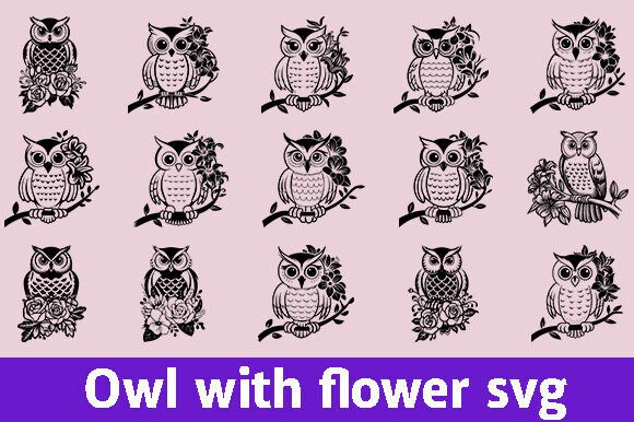 Floral Owl SVG Bundle: Real Design Review