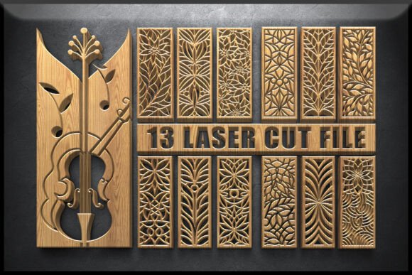 Floral Violin SVG Panels Review
