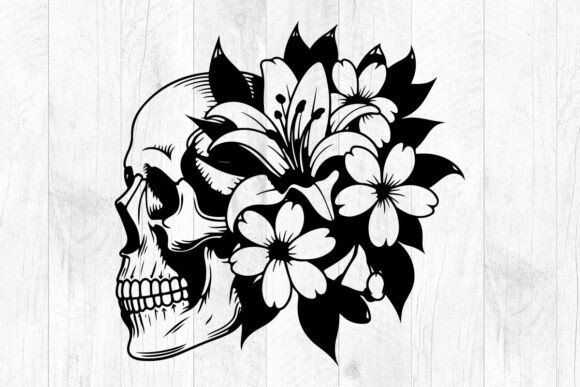 Flower Skull Svg, Floral Skull Svg: A Designer's Real-World Embroidery Review