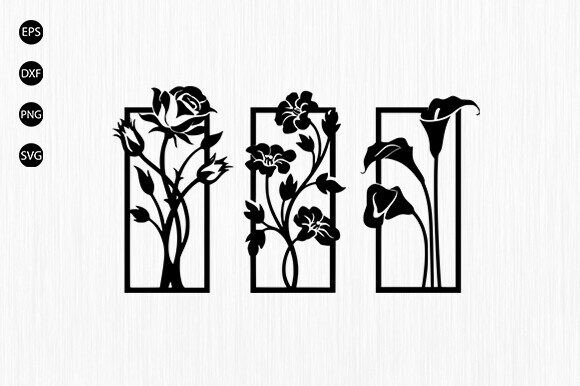 Flowers Wall Art Svg, Floral Panel Svg: A Designer's Real-World Review