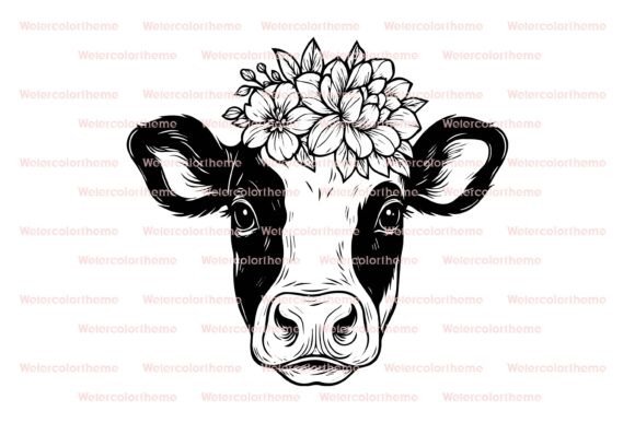 Review: Cow with Flowers Svg,floral Cow Svg for Real Embroidery
